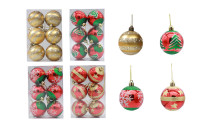 6 Pcs Christmas Ball Ornaments