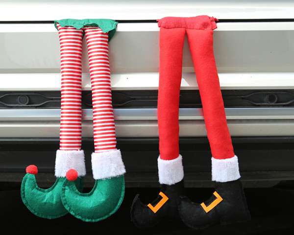Christmas Elf Legs Decorations