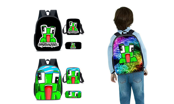 3-Piece School Backpack Children’s School Bag Set