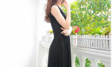 Women Sleeveless Casual Long Dresses