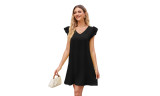 Women's Summer V Neck Loose Dress