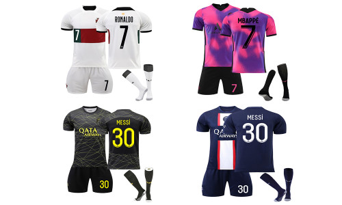 Football Soccer Jersey Kit Adult And Children
