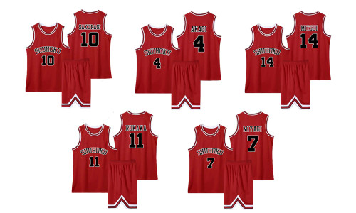 2 Piece Sleeveless Basketball Training Jersey and Shorts Set