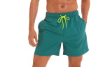 Men's Beach Shorts with Pockets and Mesh Lining