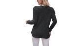 Womens Long Sleeve Tops Round Neck Jumpers
