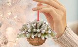Christmas Hanging Baskets Decor for Christmas Tree