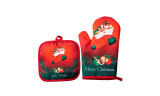 Christmas Oven Mitts and Pot Holders Sets
