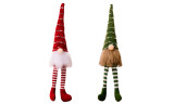 One or Two Christmas Gnome Swedish Tomte Sitting Long-Legged Elf