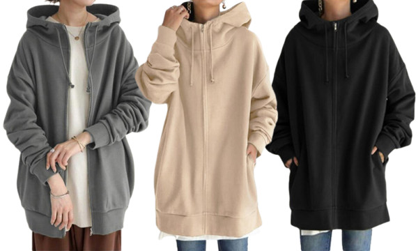 Women's Zipper Hoodie Sweatshirt