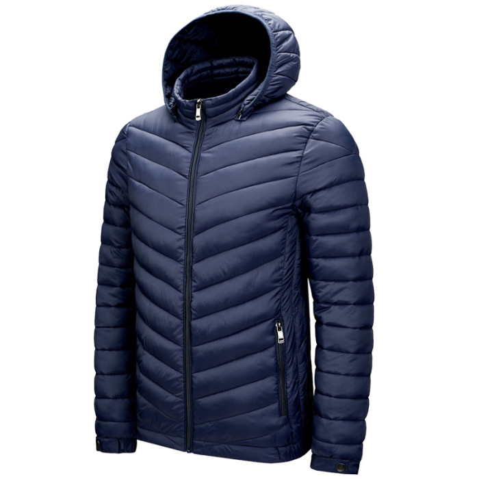 NAVSEGDA Jacket for Online Store Small Order Men Cover Coat Padding Regular Fit Short Winter Puffer