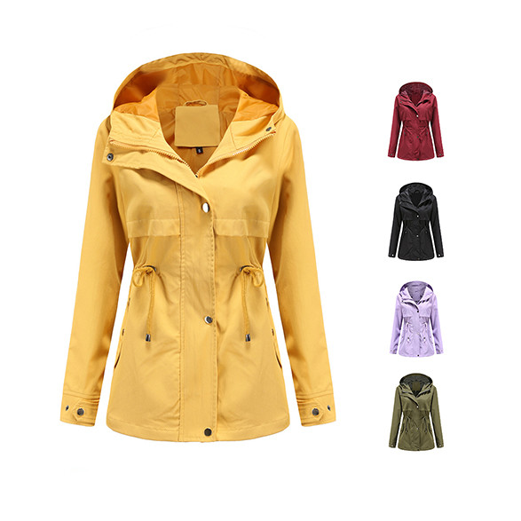 OEM & ODM Raincoat Light Jacket Hoody Raincoat For Women S-3XL