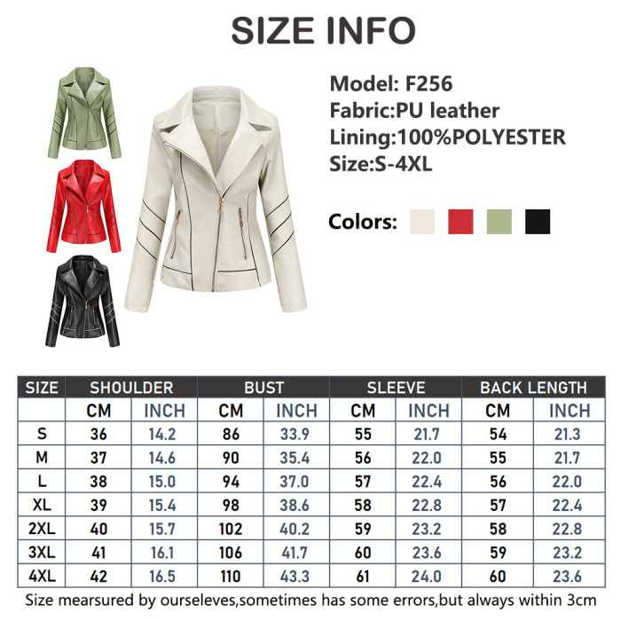 Ready To Ship Lady Short Pu Jacket Instagram Offer Wholesale Drop Shipping S-XXXXL
