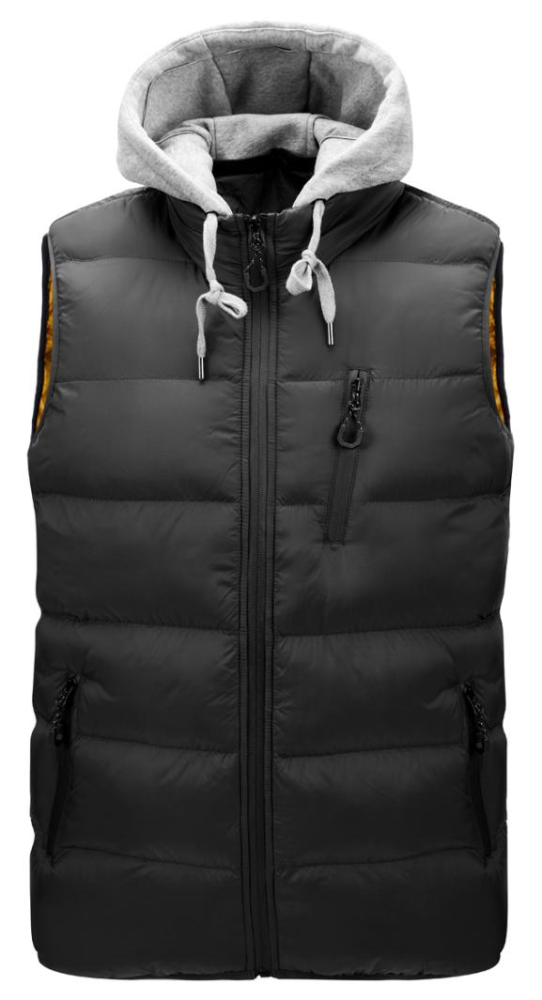 NAVSEGDA Branded Designed Small Order Men Cover Coat Padding Regular Fit Short Winter Puffer Fleece Hood