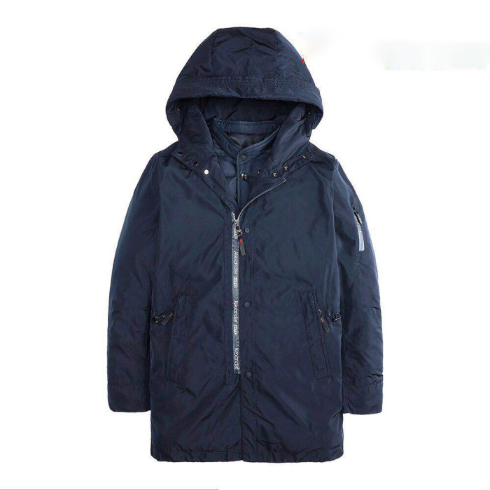 NAVSEGDA Online Drop shipping Men Puffer Sheath Padding Regular Size Winter Coat 2 IN 1 Warm Outwear