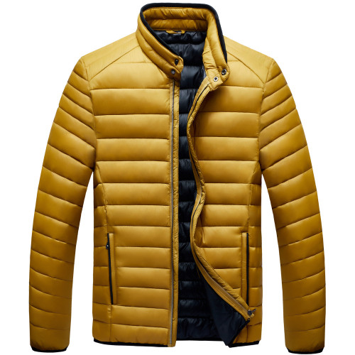 NAVSEGDA OEM & ODM Men Puffer Jacket Light Padding Regular Size Winter Jacket