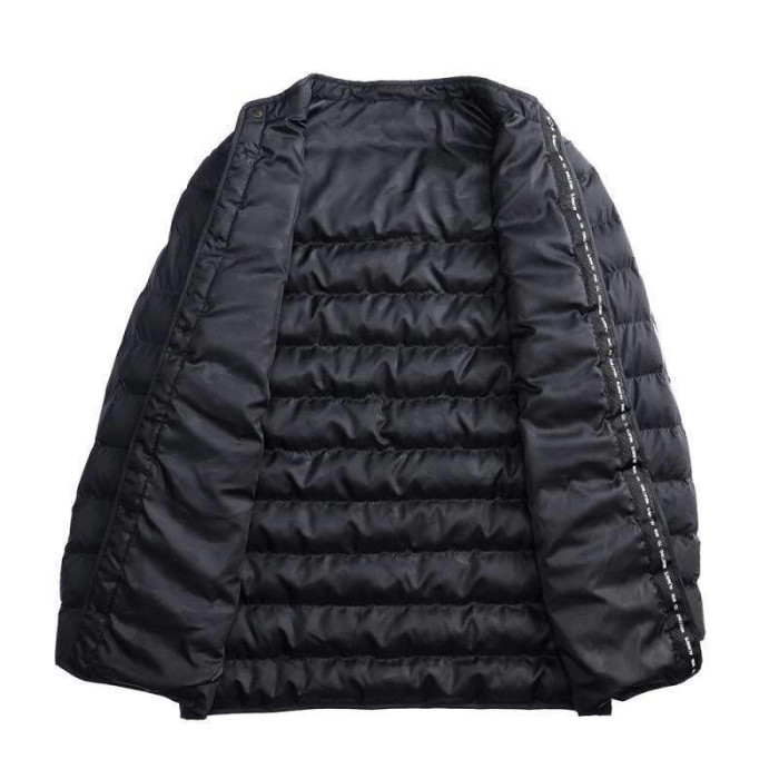 NAVSEGDA Online Drop shipping Men Puffer Sheath Padding Regular Size Winter Coat 2 IN 1 Warm Outwear