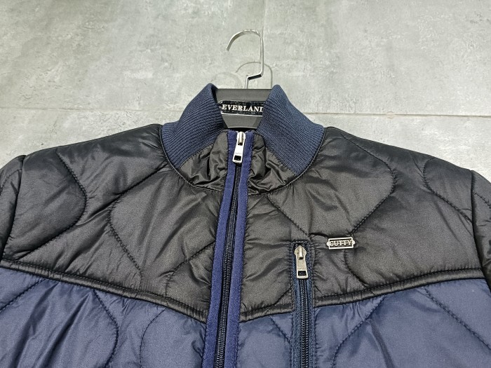 Man Jacket Blue and Black Stitching Hot Sale New Style Man Jacket