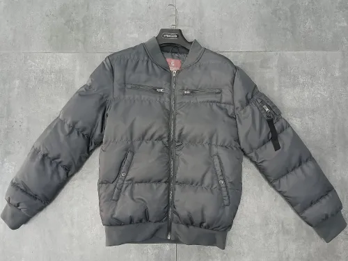 Down Padded Jacket Baseball Collar  Thick Padded Jacket Bread Jacket Men's Jacket