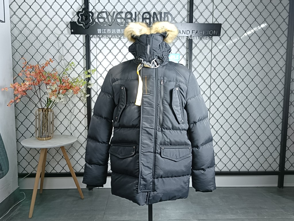 Cross-border Foreign Trade Men's Down Cotton-padded Jacket Hooded Trend Handsome Winter Trendy Brand Cotton-padded Jacket