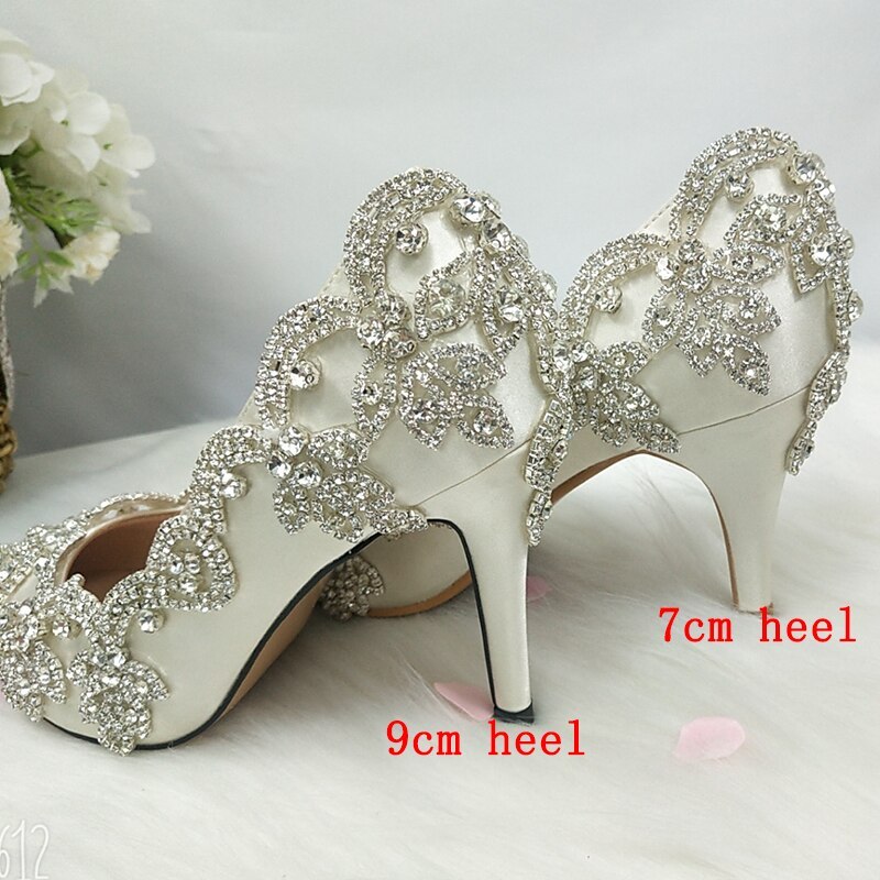 9cm heel wedding shoes