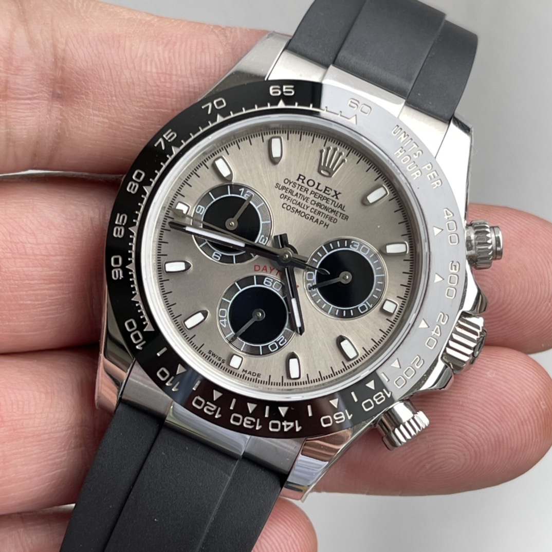rolex daytona gray dial