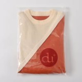 clothing waterproof packaging Zipper Bags custom Pvc Frosted Pp Transparent plastic Packing bag