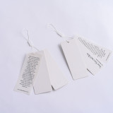 clothes Hangtag Custom apparel hang tags and label Private brand Logo tag For Clothing toy