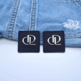 Custom Leather Label sew on pants Clothing Tag for Jeans Garment Labels
