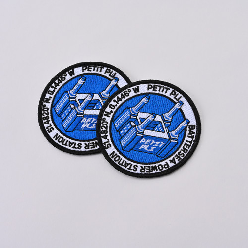 igh Quality Logo Text Woven Patches Sew Iron On Back For Clothing Hats 