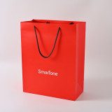 Design Custom Black Clothing Paper Bag Gift Packaging Shopping Luxury popular PaperBags