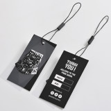 eco-friendly price paper hang tag printed logo with string custom embossed cardboard hangtag for clothes
