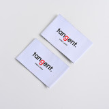 Clothes Black Woven Labels printed Brand Name Logo Custom hoodie & t-shirt hats fabric Labels