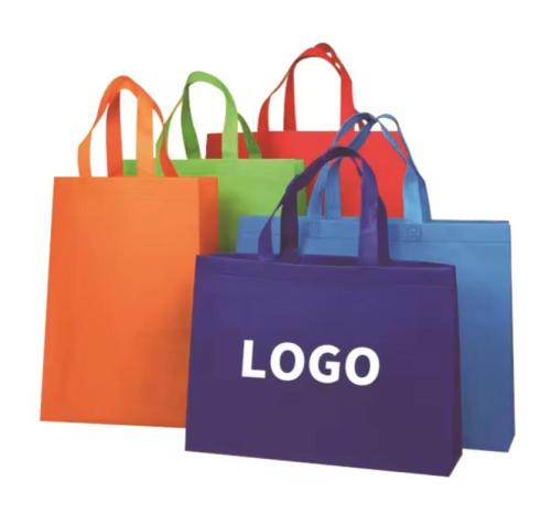 recycled non-woven laminate promotional custom non woven shopping tote bag with logo