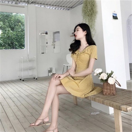 ワンピース レディース 春夏 膝丈ワンピース きれいめ ワンピース 通勤 大人可愛い オシャレ ロング丈ワンピース 着痩せ 韓国風