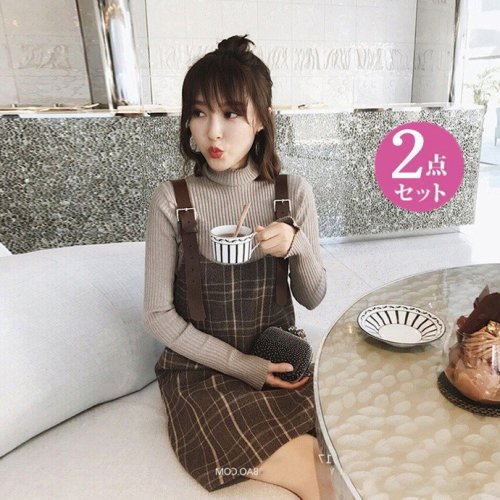 ワンピース レディース 春夏 膝丈ワンピース きれいめ 長袖 2点セット ワンピース ロング オシャレ上品 韓国風 着痩せ 大人 新作