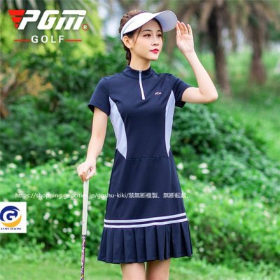 ゴルフウェア レディース ゴルフ ドレス ワンピース 丈長め ゴルフ スカート かわいい おしゃれ 新作