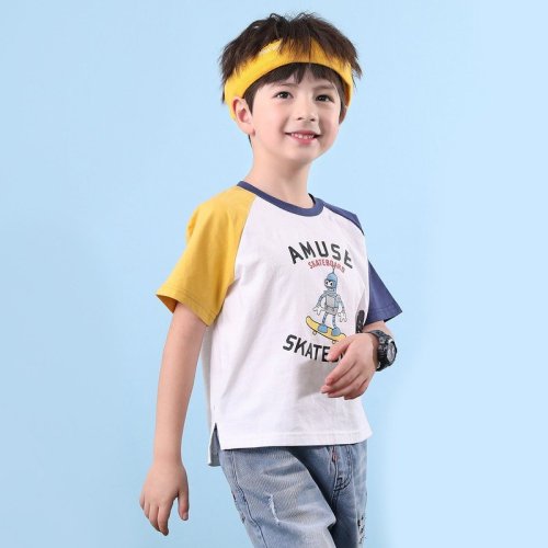 子供服 Tシャツ ソフトタイプボディ 半袖 ジュニア キッズ 男の子