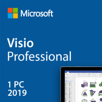 Microsoft Visio Professional 2019 Key Lifetime 32/64 Bit with Download Link(Not CD)