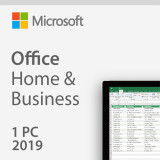 Microsoft Office Home and Business 2019 Digital License Key Lifetime 32/64 Bit  with Download Link Global Language for Windows/MacOs(Not CD)
