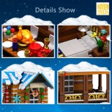 Christmas Cottage Include Atomizer and lights 3600PCs