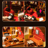 British TV Drama Detective Sherlock Holmes 221B Baker Street London Watson Mrs. Hudson Moriarty Building Block Bricks 