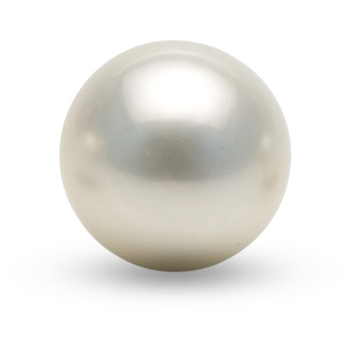 10mm White Pearls Double-hole P002
