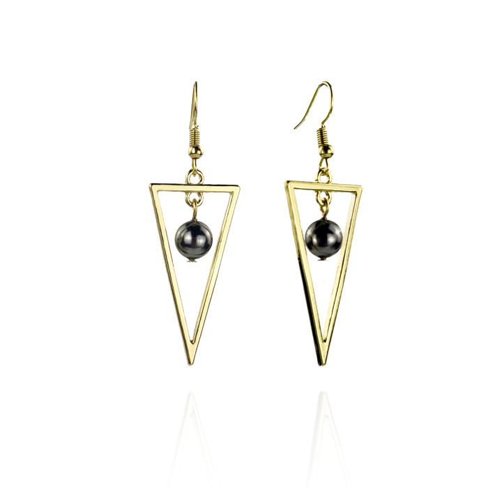 Triangle earrings A100107