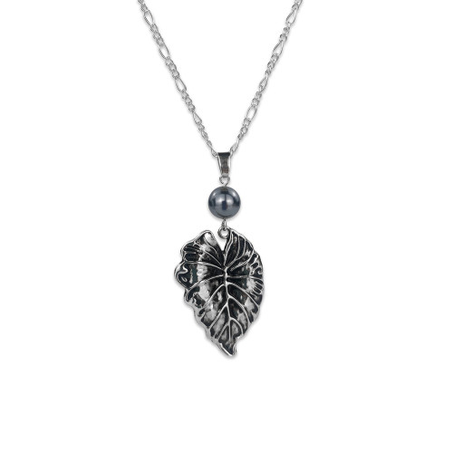 Monstera leaf  necklace A200014
