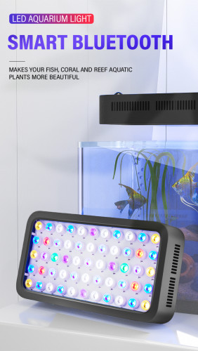 57cm LED Acquario RGB Illuminazione Impermeabile Fish Tank Lampada  Crostacei