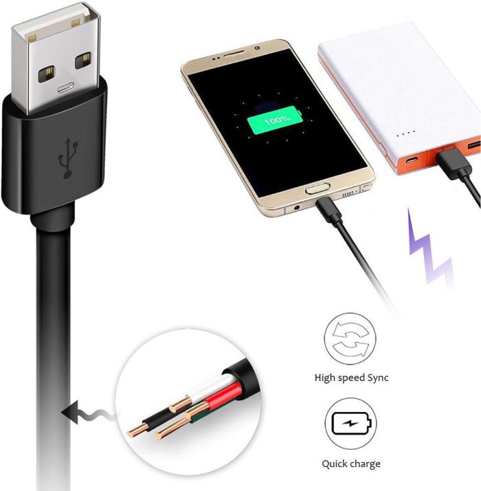 Copy 2021 V8 1m Fast Charging Usb Micro Data Cable Micro Usb CableHot sale products