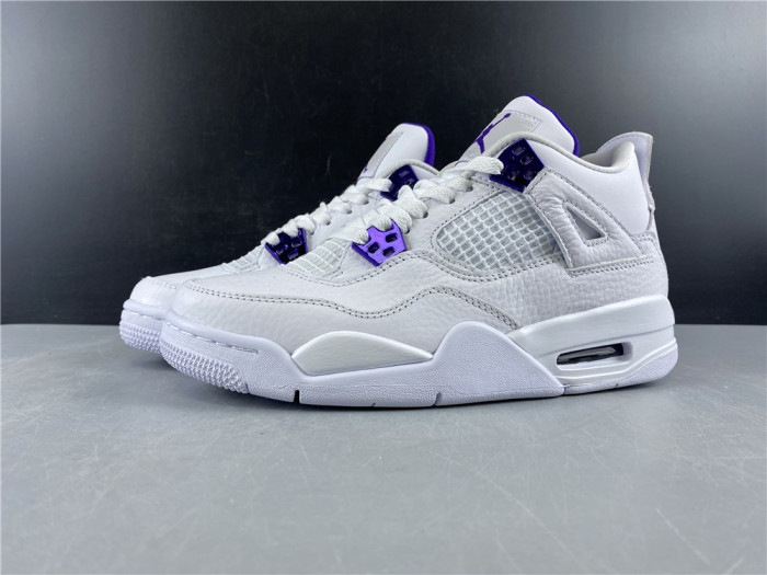 Air Jordan 4 “ Pure Money ” White Purple 408452-115