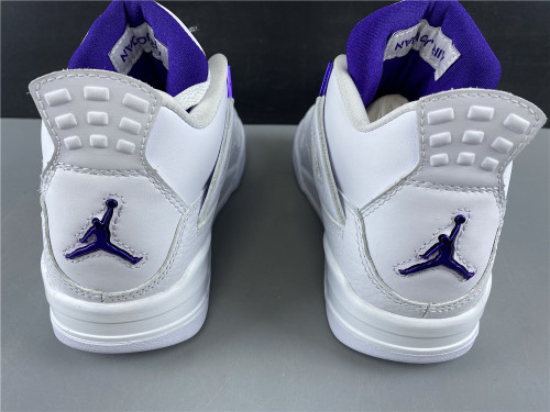 Air Jordan 4 “ Pure Money ” White Purple 408452-115