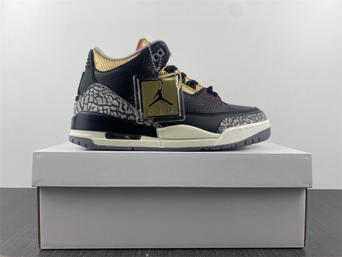 Air Jordan 3 WMNS “Black Gold”