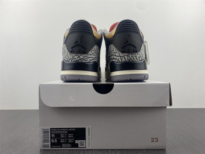 Air Jordan 3 WMNS “Black Gold”